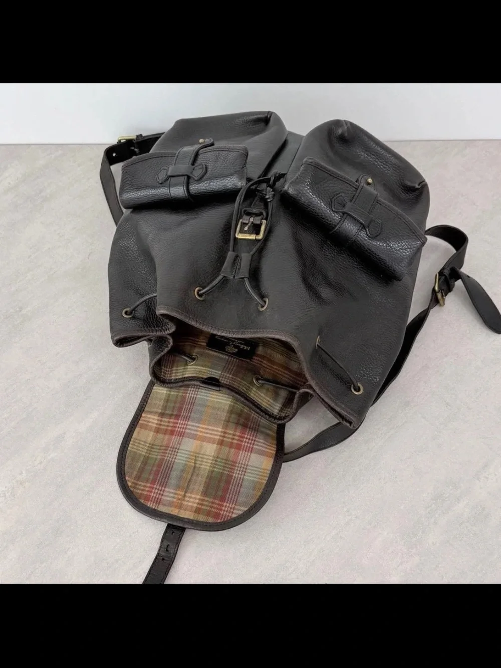 Mulberry backpack pebbled